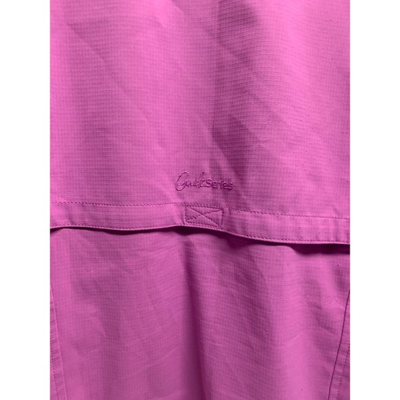 Guide Series Womens Size Medium Purple Gander Mountain Short Sleeve Purple Butto - Picture 4 of 4